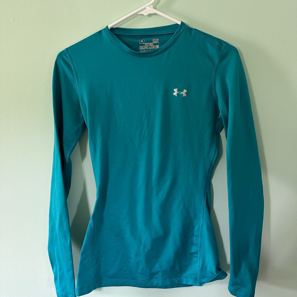 Under Armour Women's Aqua Coldgear Long Sleeve Tee